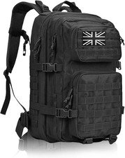 Military Tactical Backpacks Large Molle Army Assault Pack 3 Day Bug Out Bag Lapt