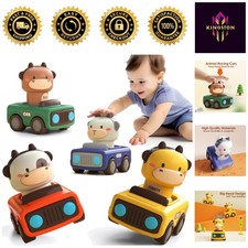 Colorful Press  Go Car Toys for Toddlers - Ideal for Ages 6 to 3 