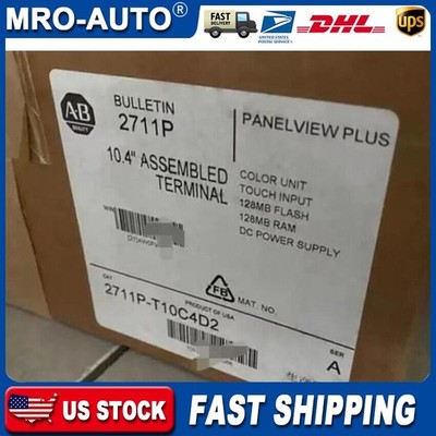 2711P-T10C4D2 AB PanelView plus terminal 2711PT10C4D2Brand New In Box