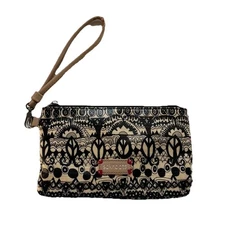 Sakroots Charging Wristlet Canvas Print Wallet