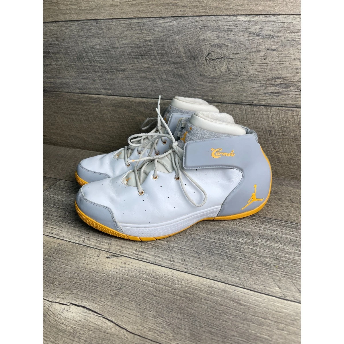 Jordan Melo 1.5 Wolf Grey Mango for Sale | Authenticity Guaranteed