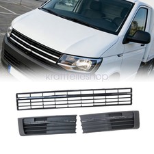 Stoßstange SET für VW Multivan 6 T6 2.0 Hochglanz Schwarz vorne