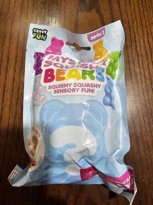 NEW RMS Mystery Squishy GUMMY BEAR Fidget Toy Mystery Pack Of 1