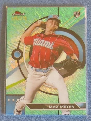 Max Meyer [Refractor] #37 2023 Topps Finest card