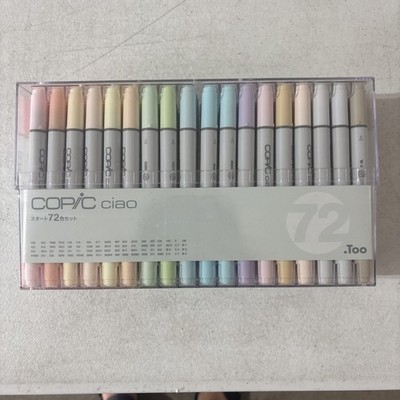 Genuine: Brand New Sealed .Too Copic Ciao Marker 72 Color Start Set