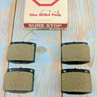 CS23 For Nissan Datsun 1978-82 210 77-78 B210 78-81 510 Organic Front Brake Pads