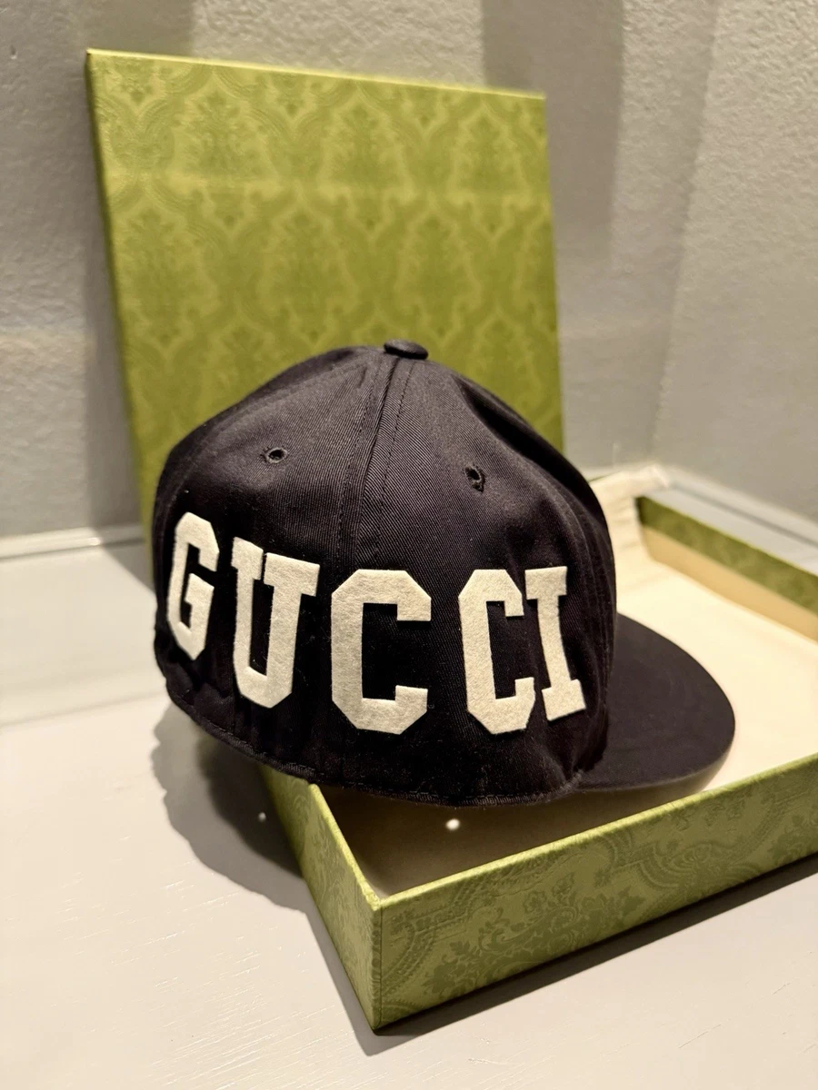 Gucci Size M Black Hats for Men for sale | eBay