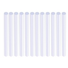 80PCS Hot Melt Glue Sticks Transparent Heat Melting Glue Strips All Purpose 0.17 per stick