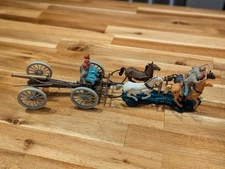 Britains Deetail Swoppet Vintage Civil War Union Caisson and Cannon 1:32