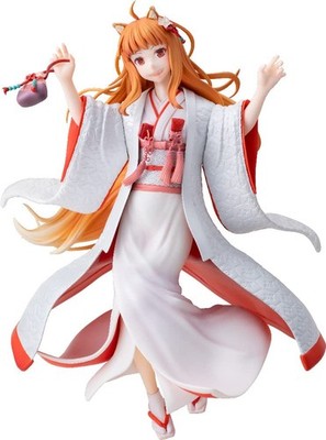 CAworks Spice and Wolf Holo Shiromuku ver. 1/7scale plastic pre-painted figure