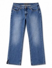 Cruel Girl Jeans Womens 13 Regular Blue Denim Relaxed Fit Mid Rise Western
