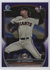 2023 Bowman Draft Chrome Purple Refractor /250 Joe Whitman #BDC-98 0o3x