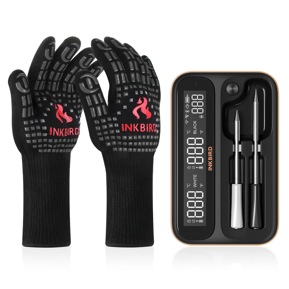 Inkbird Kabellos Fleischthermometer Bluetooth Grillthermometer Long/Short Probes - Bild 2 von 4