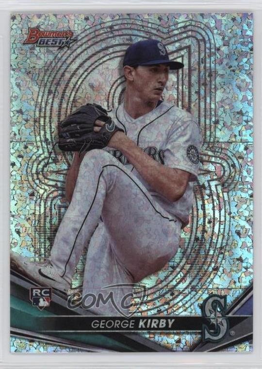 2022 Bowman's Best Mini-Diamond Refractor /299 George Kirby #69 Rookie RC