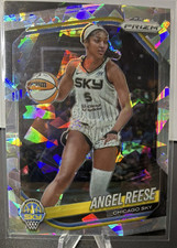 Panini Prizm 2025 Angel Reese Chicago Sky WNBA #92 Prizm Basketball Card