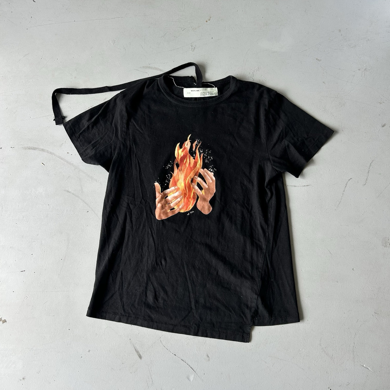 Off-White Authentic Hand Flames Virgil Abloh 2018… - image 1