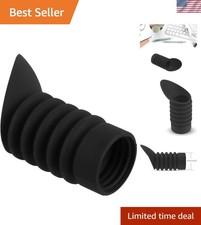 Rubber Eyepiece Cover for 36mm-43.5mm Lens, with MultiFolds Obliqued Eye Cup,...