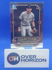 2023 Bowman Draft Picks and Prospects Jacob Gonzalez RC