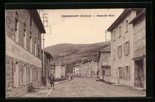 CPA Chamelet, Grande-Rue 1926 