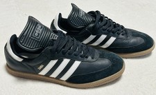 ADIDAS SAMBA Vintage 1996 Uomo Taglia 12 Nero 034563
