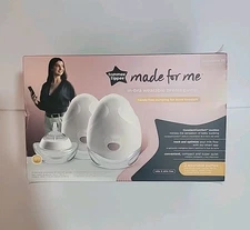 Tommee Tippee Made for Me In-Bra Wearable Electric Double Breast Pump NEW