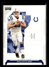 Dallas Clark 2006 Playoff NFL Playoffs #19 Indianapolis Colts *203B