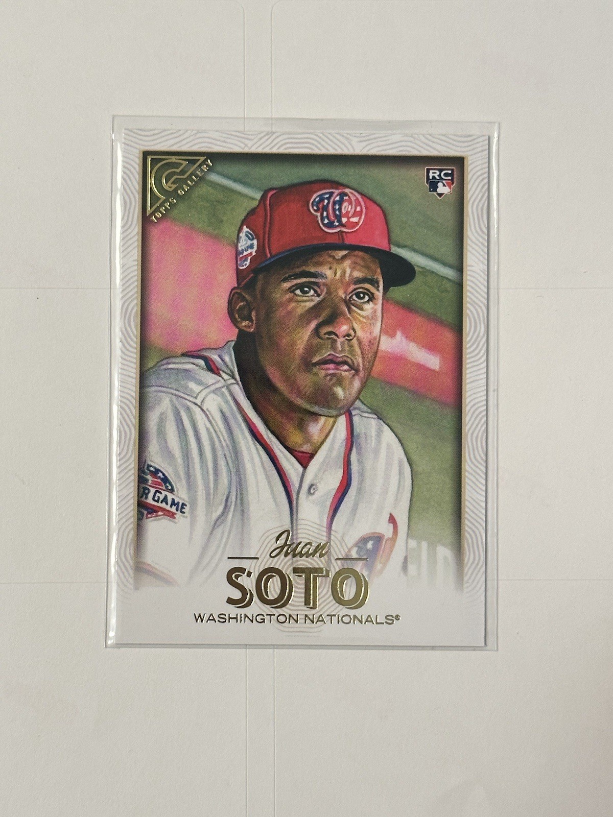 2018 Topps Gallery Juan Soto RC Rookie #126 Nationals