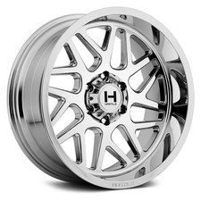 Hostile H108 Sprocket Wheel 20x12 -44 8x165.1 125.2 Chrome Single Rim