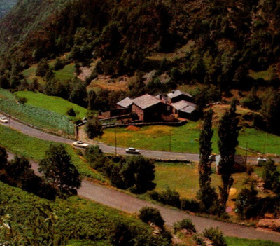 * VTG Postcard Andorra Mountains Pyrenees Port D'Envalira Puerto DE Envalira