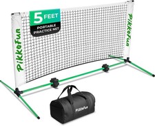 Mini Pickleball Net 5 FT Wide , Small Portable Dink Practice Net Indoor Outdoor