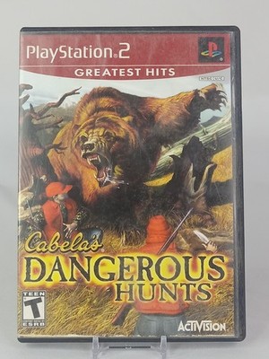 Cabela's Dangerous Hunts (Sony PlayStation 2, 2003) Tested Working CIB PS2 Game