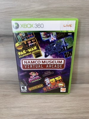 Namco Museum: Virtual Arcade (Microsoft Xbox 360, 2008) Tested CIB