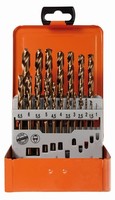 Projahn Sortiment Metall Spiralbohrer Hss-Co 5% Din 338 Typ N 1-10 Mm 19-Teilig