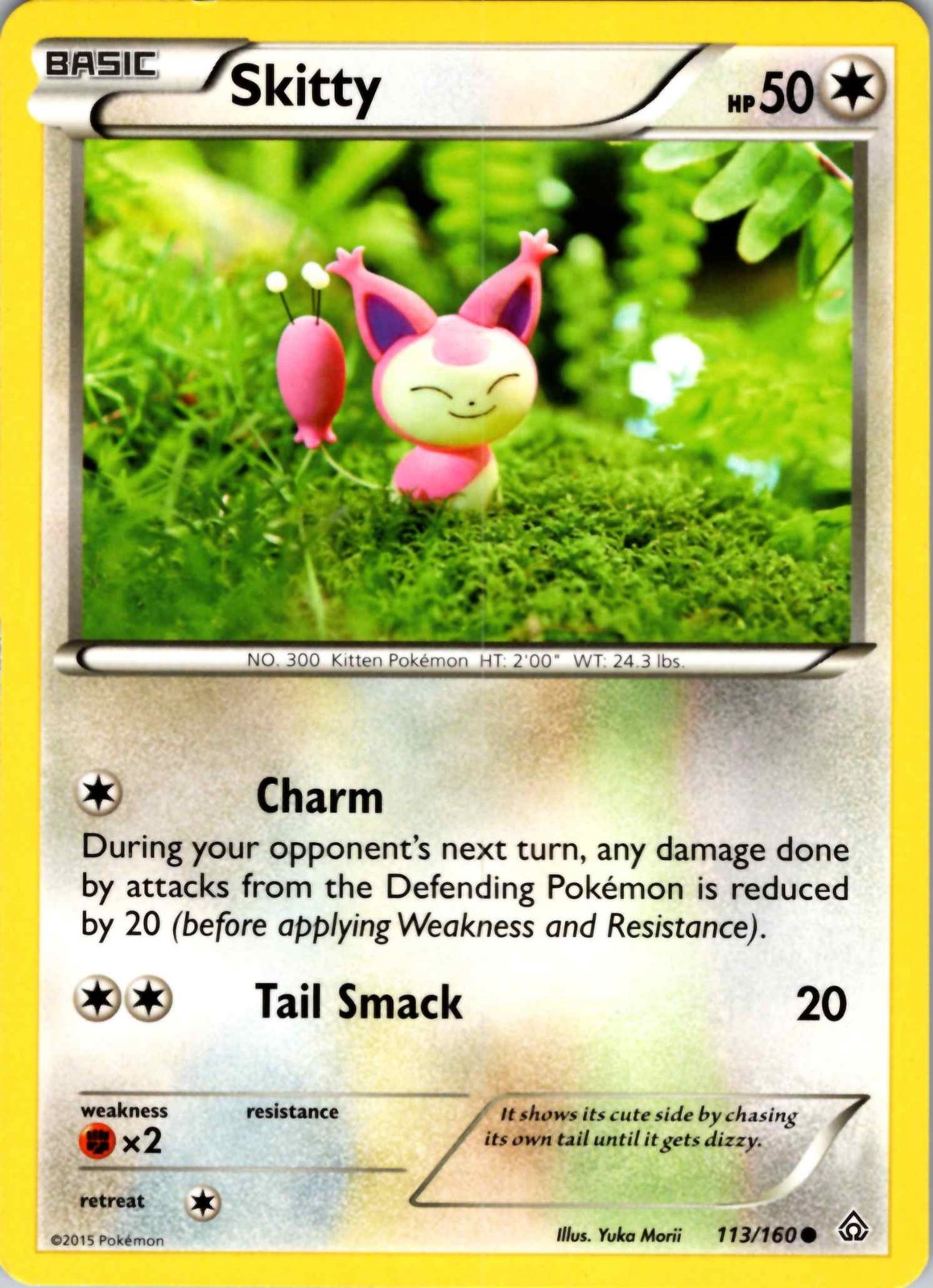 Skitty 113/160 Primal Clash Pokemon Card NM TCG singles Near Mint English