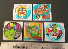 Vintage Sticker Lot Animals Sticker Mods Mix Medibadge Smilemakers RARE