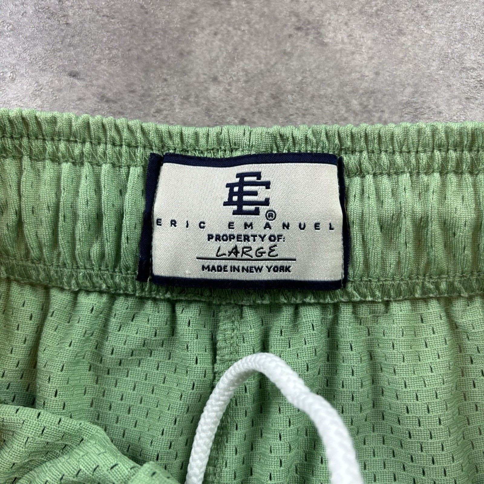 Eric Emanual Ee Basic Shorts ‘cactus Green’ Mens L - image 5
