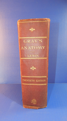 #ad #ad Antique Gray#x27;s Anatomy of The Human Body Warren Lewis Twentieth Edition 1918 $74.95