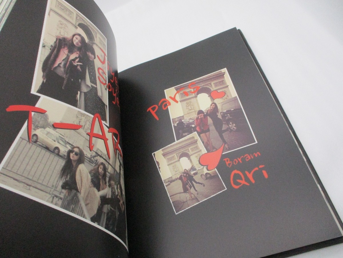T-ARA Photobook & CD T-ARA'S FREE TIME IN PARIS & SWISS Korean version T-ARA Photobook & CD T-ARA'S FREE TIME IN PARIS & SWISS Korean version