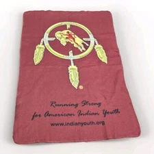 Native Southwestern American Indian Youth Poly Fleece Throw Lap Blanket 32"x48" 