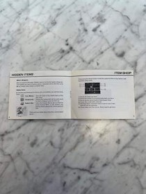 Milon's Secret Castle NES Original Nintendo Manual ONLY MO11524