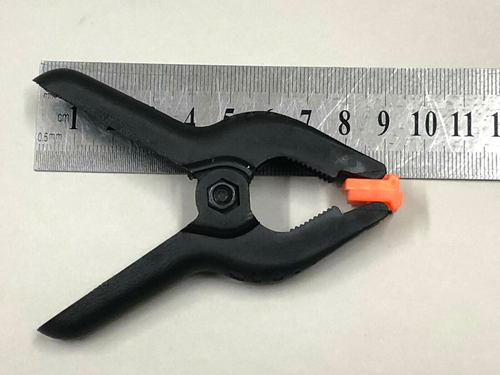 8 pcs Woodworking Hard Plastic Spring Clamp Clamps 3" 3 inch DIY Tool Grip Clips - Picture 2 of 7