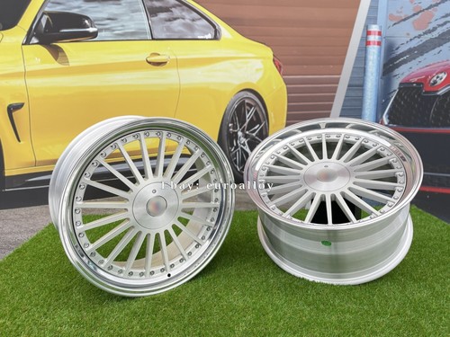4 x 21 Inch 5x120/5x112 Alpina Style Silver Polished Wheels: Fits For F10 F30 - 第 1/21 張圖片