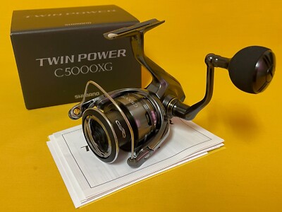 [新品未使用] SHIMANO 24TWIN POWER C5000XG NEW SHIMANO 24 TWIN POWER C5000 XG SPINNING REEL *1-3 DAYS