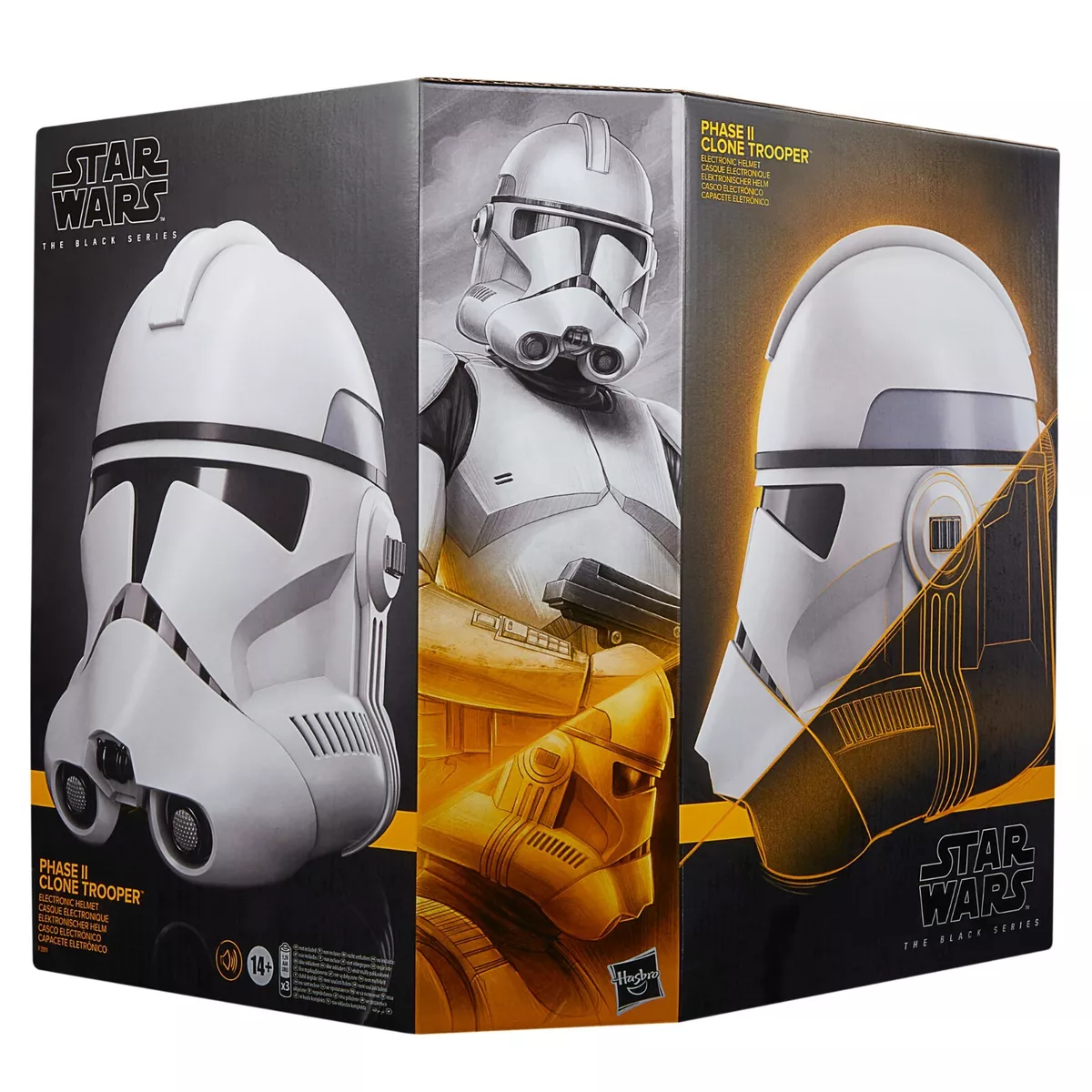 Star Wars Black Series Premium Electronic Helmet Phase II Clone