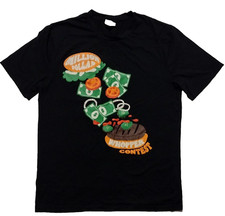 Burger King Staff T-shirt Black Medium Burger Contest Promotional