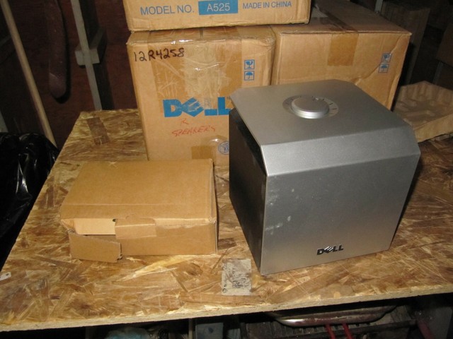 dell zylux a525 speaker system with subwoofer