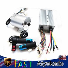 3000W 72V Electric Brushless DC Motor High Speed BLDC Motor Kit with Controller