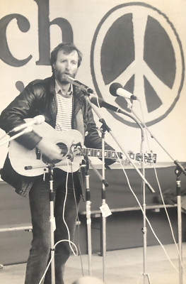 Hannes Wader - Pressefoto - Vintage - Fotograf: Dietmar Treber (Mörfelden)