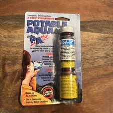 Potable Aqua Water Purification Tablets with PA Plus