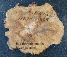 Burl Slab Table DIY Cookie Cut Ma24-1984